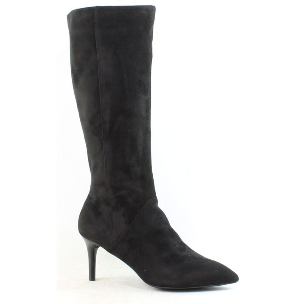 Rockport Womens Ariahnna Black Faux Suede Fashion Boots Size 7 Medium (B, M)